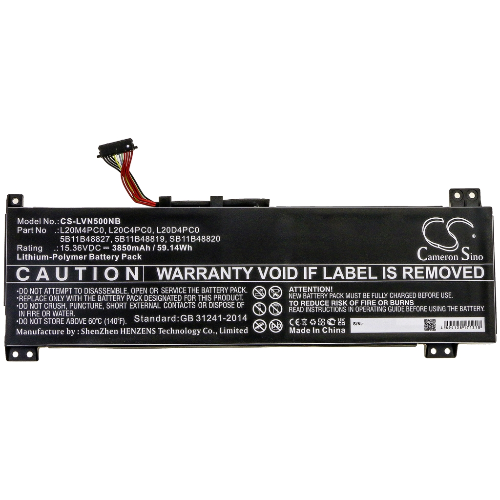 Batterie Sostituisce L20D4PC0