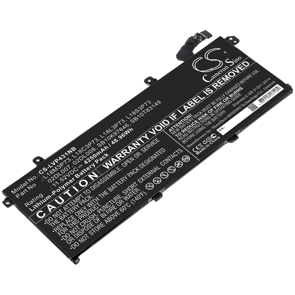 Batteria notebook Lenovo CS-LVP431NB