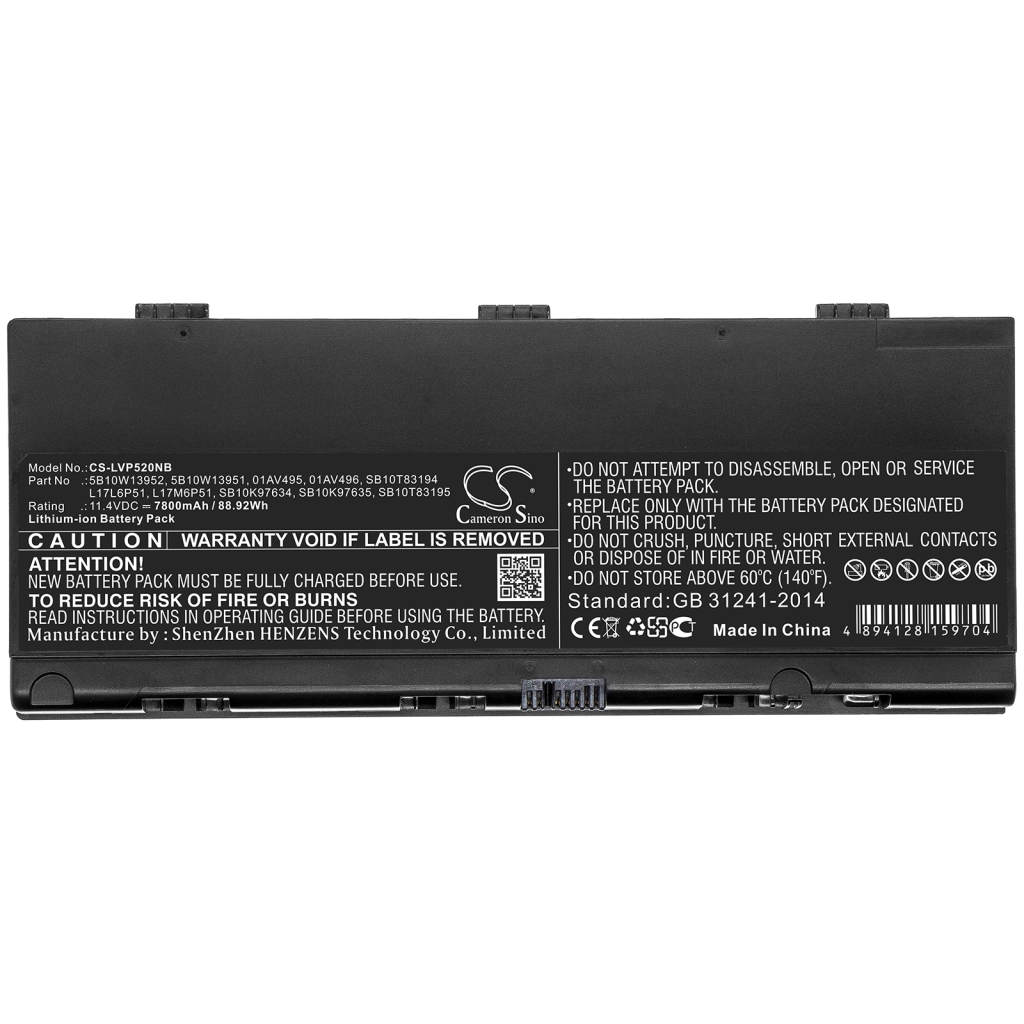 Batteria notebook Lenovo CS-LVP520NB