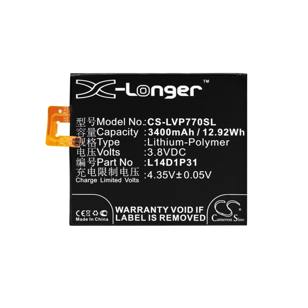 Battery Replaces L14D1P31