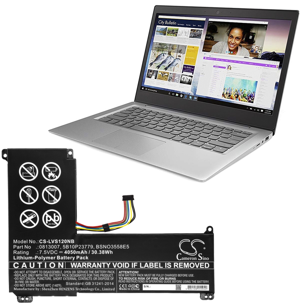 Batteria notebook Lenovo CS-LVS120NB