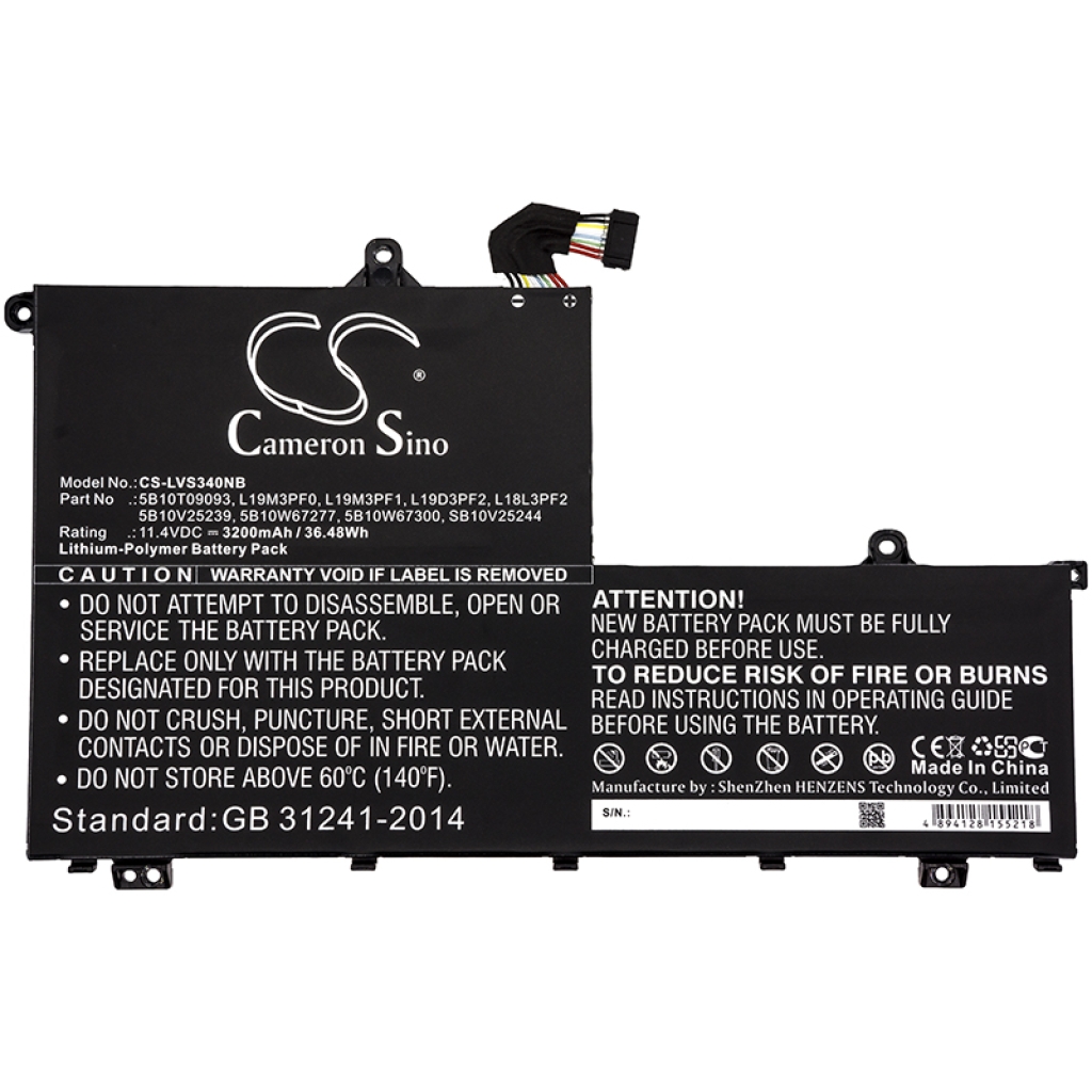 Batterie Sostituisce L19M3PF1