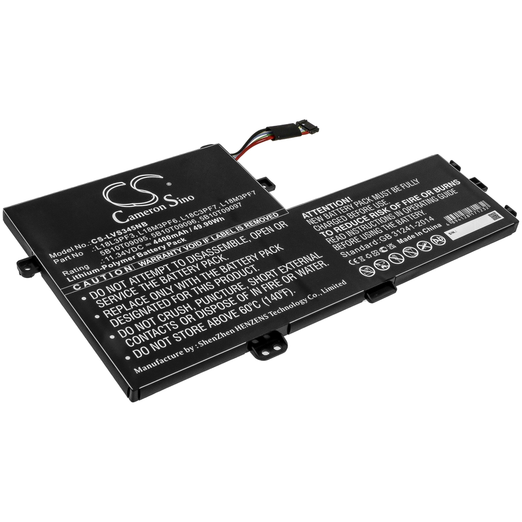 Notebook battery Lenovo CS-LVS345NB