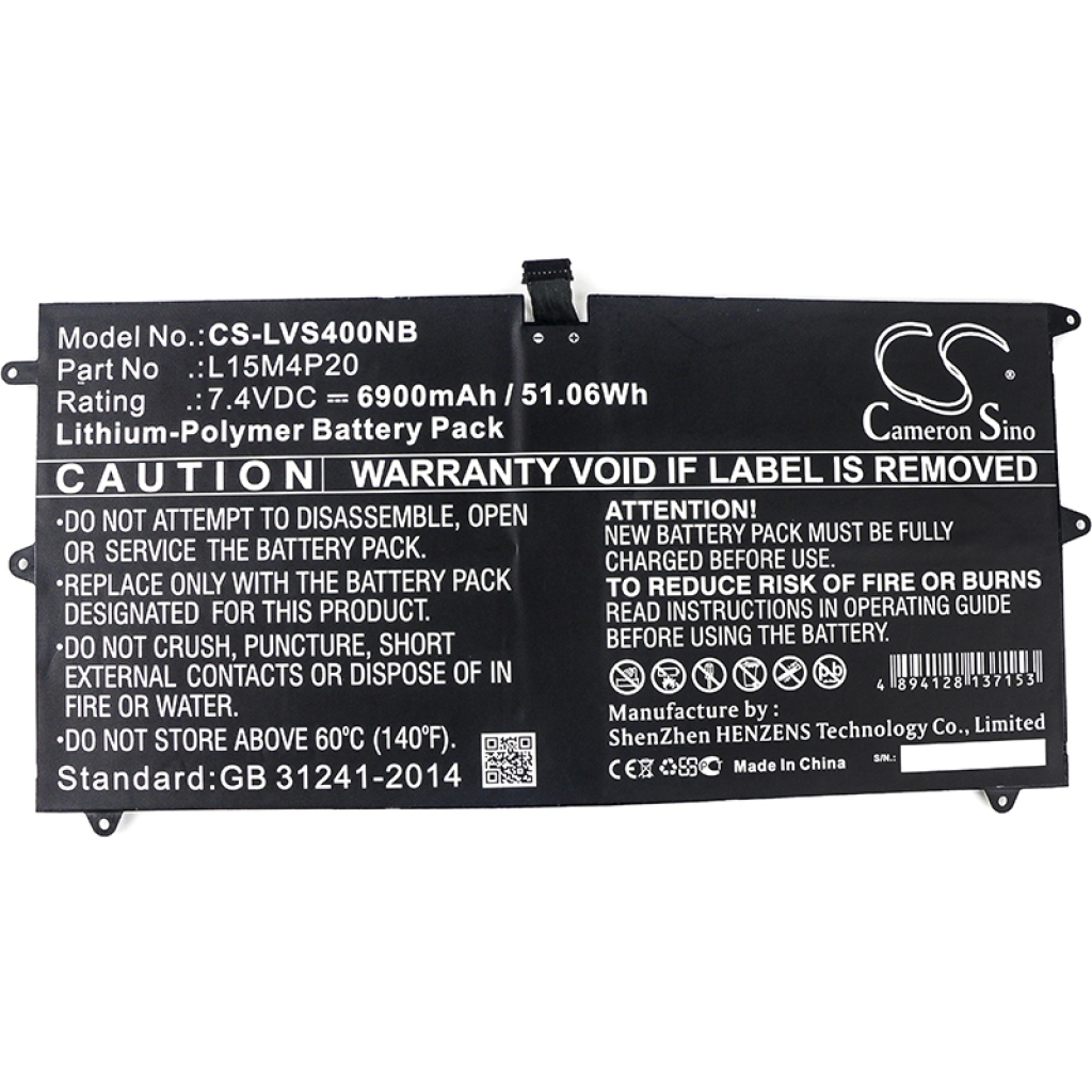 Battery Replaces L15M4P20