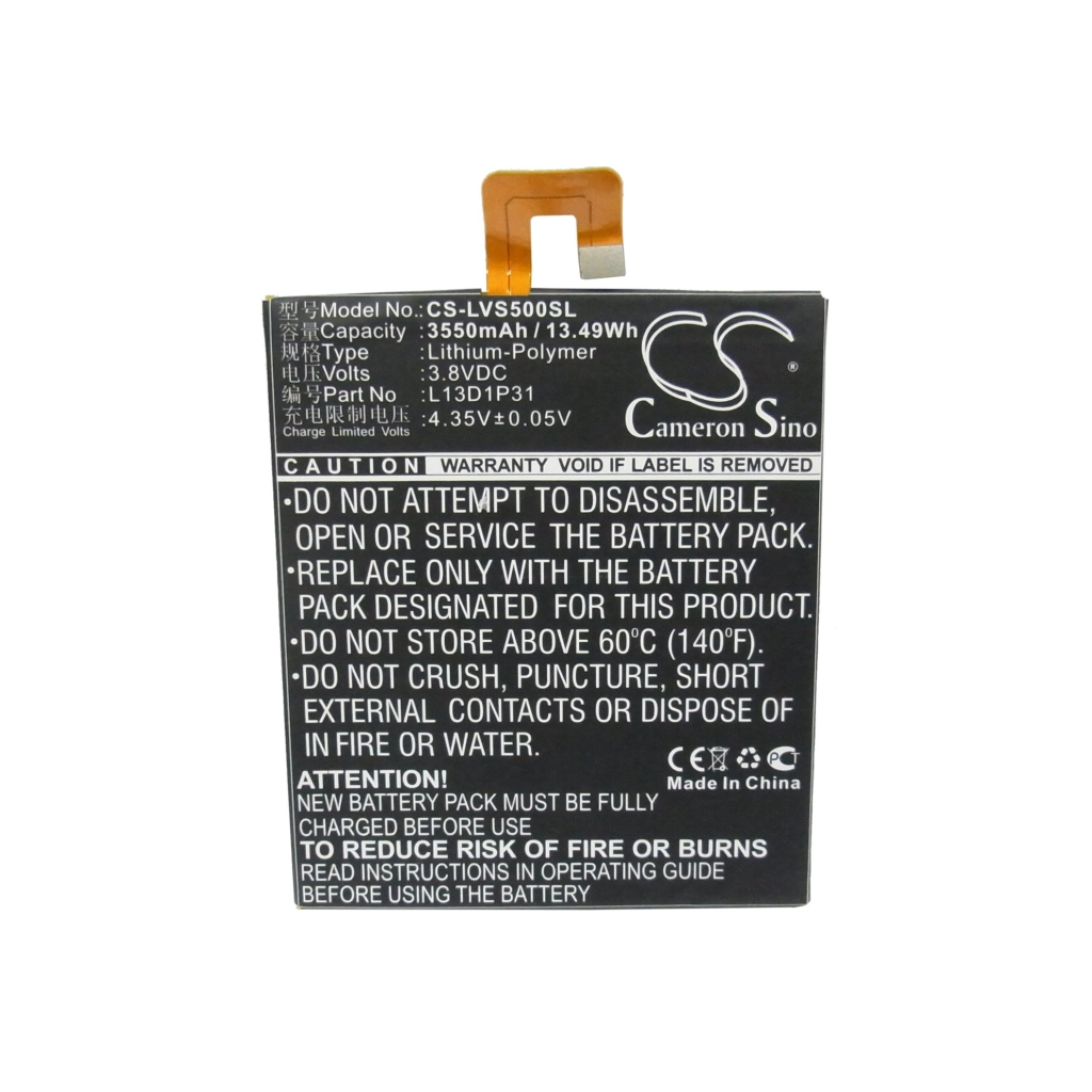 Tablet Battery Lenovo CS-LVS500SL