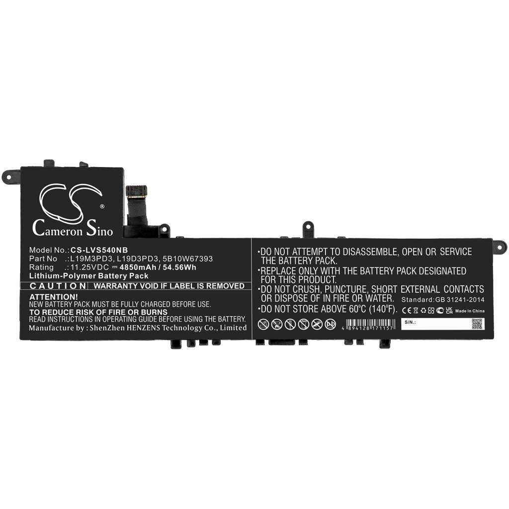 Batterie Sostituisce SB10V27765