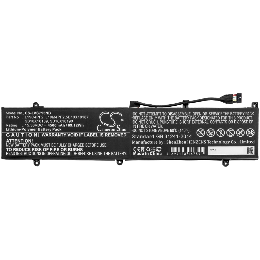 Battery Replaces L19C4PF2