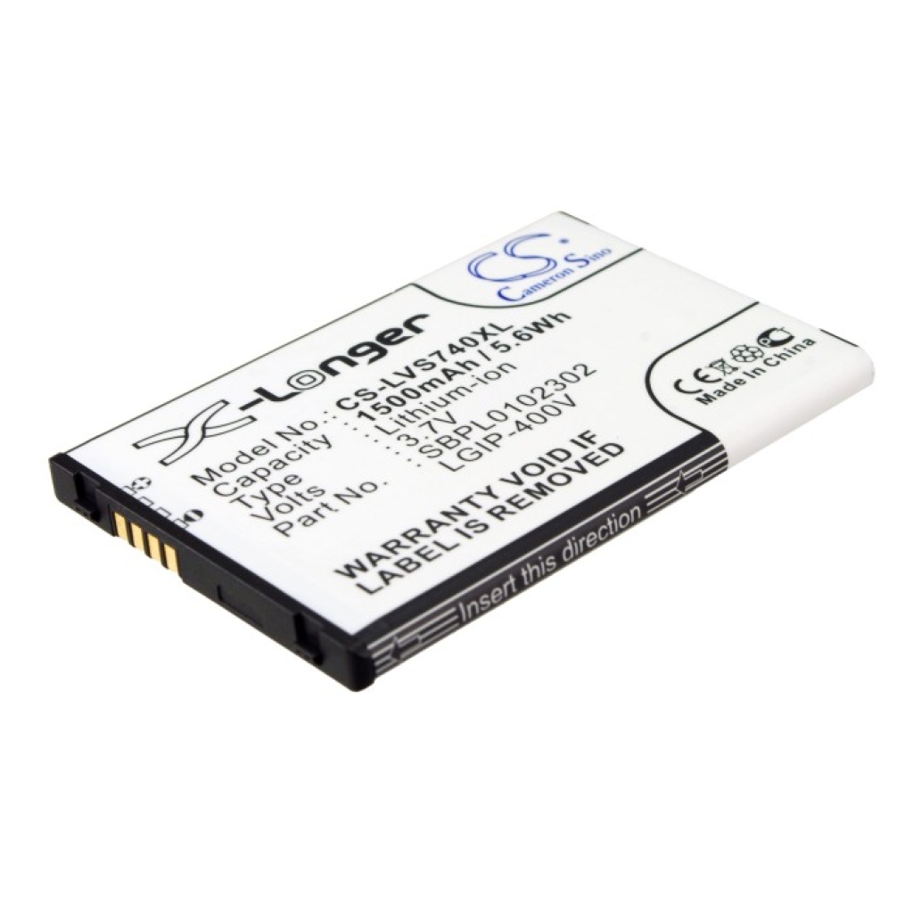 Batteria del telefono cellulare LG CS-LVS740XL