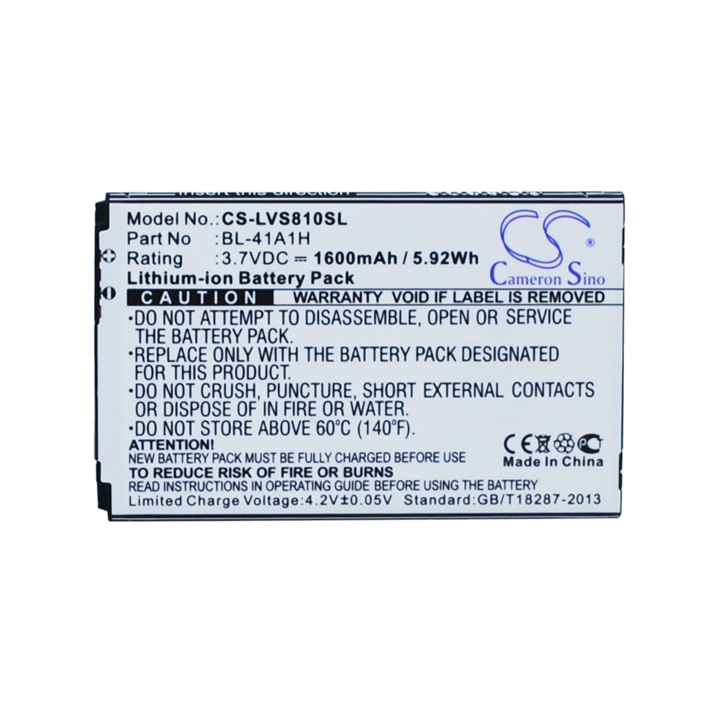 Batterie Sostituisce BL-41A1H