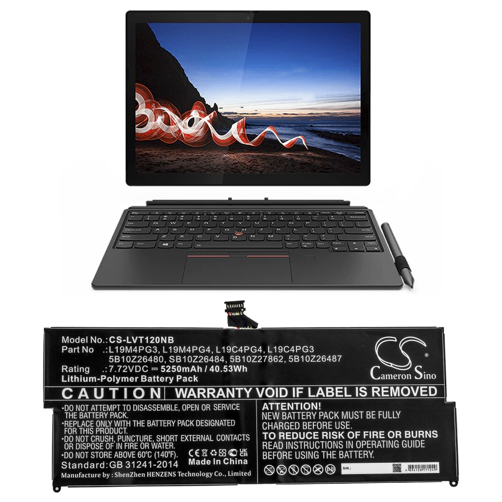 Batteria notebook Lenovo CS-LVT120NB