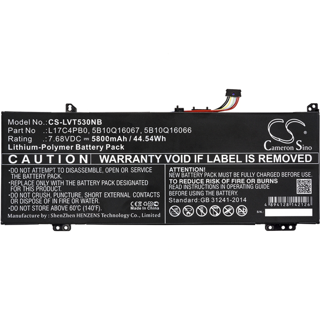 Batterie Sostituisce L17C4PB0