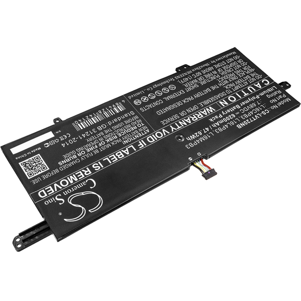 Sostituzione della batteria compatibile per LENOVO L16C4PB3,L16L4PB3,L16M4PB3