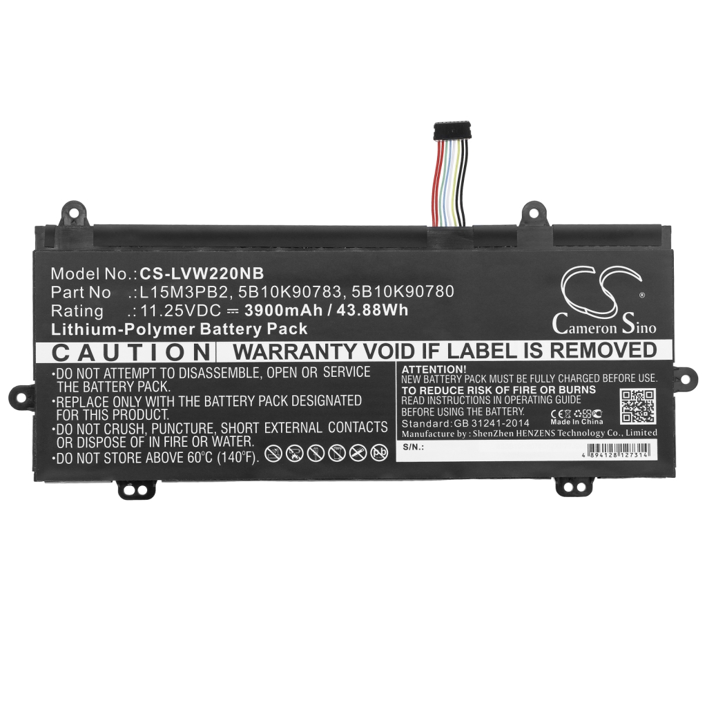 Batterie Sostituisce 5B10K90783