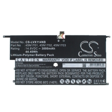 Sostituzione della batteria compatibile per LENOVO 00HW002,00HW003,45N1700,45N1701,45N1702...