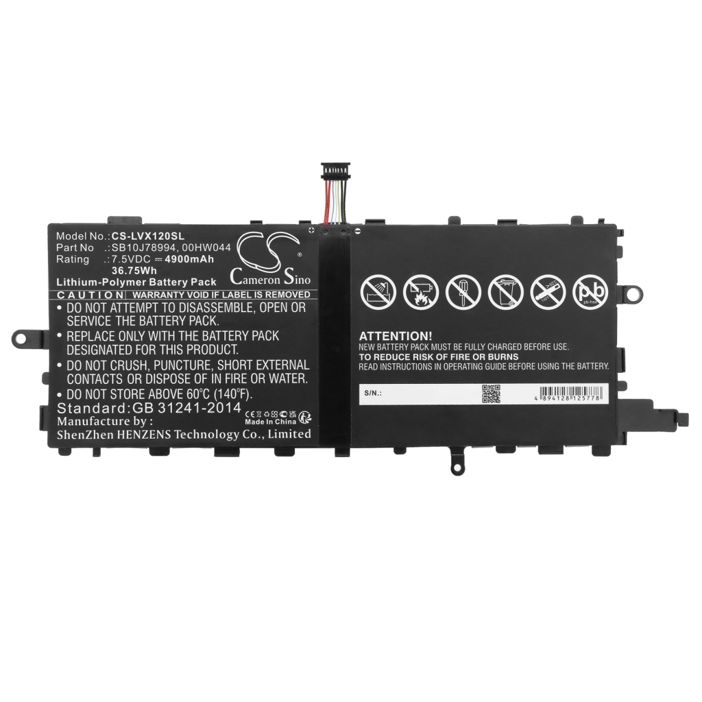 Batterie Sostituisce SB10J78994