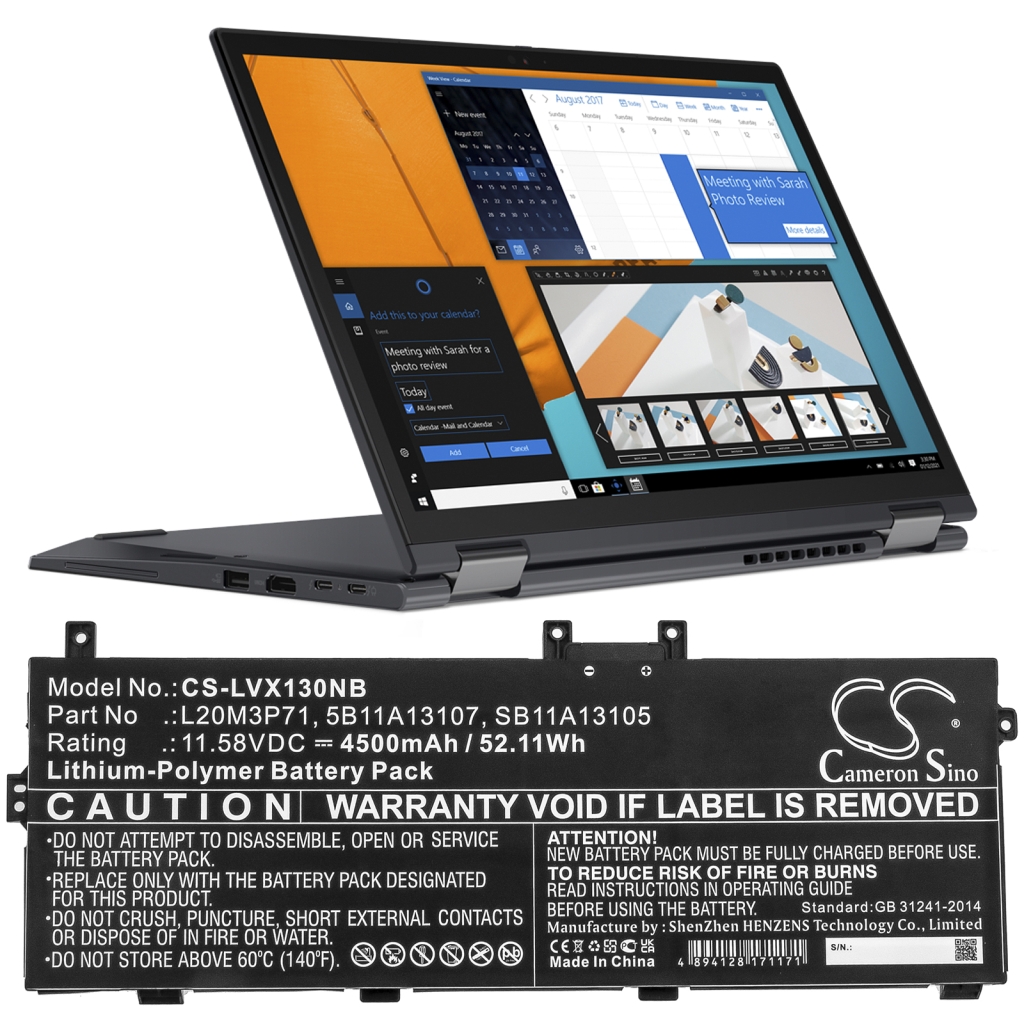 Batteria notebook Lenovo CS-LVX130NB