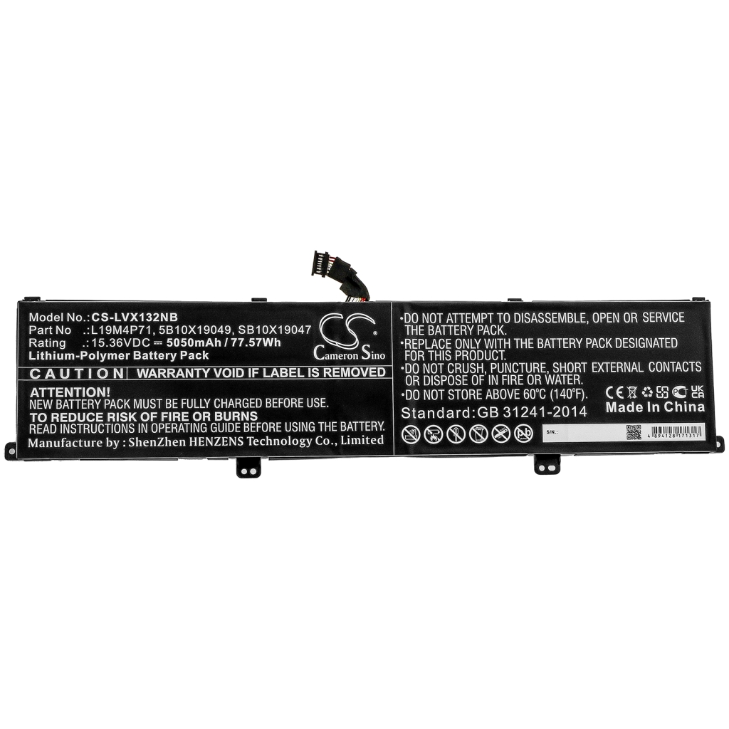 Batterie Sostituisce L19M4P71