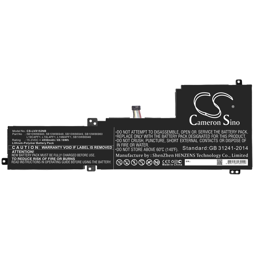 Batterie Sostituisce 5B10W86940