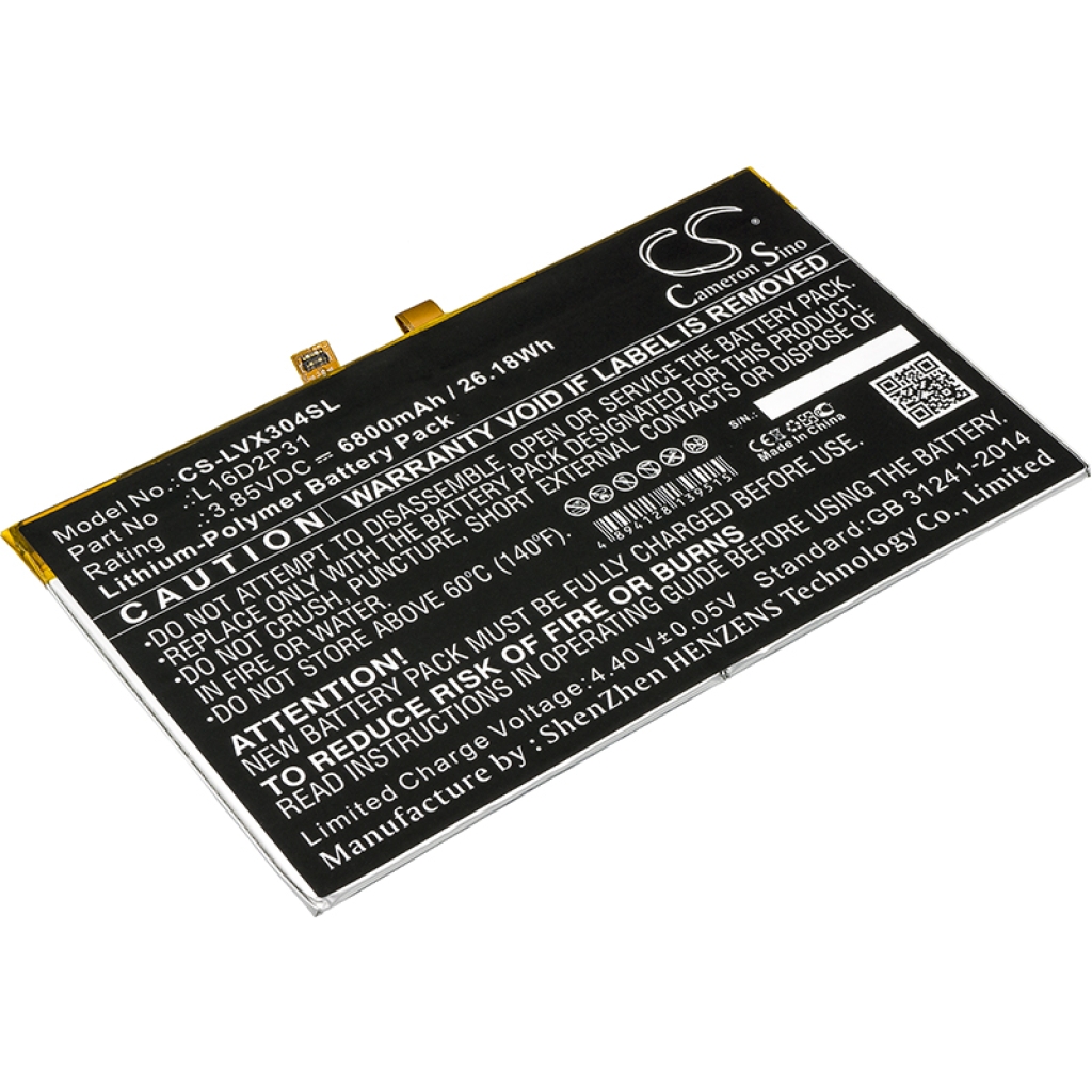 Sostituzione della batteria compatibile per LENOVO L16D2P31