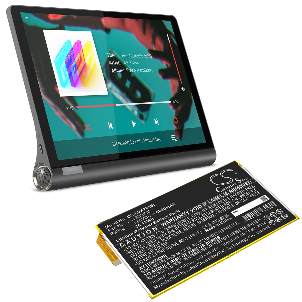 Tablet Battery Lenovo CS-LVX705SL