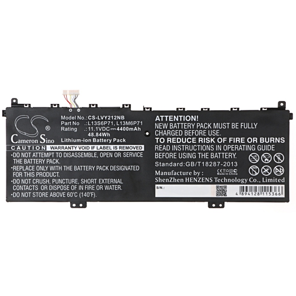 Batterie Sostituisce L13M6P71