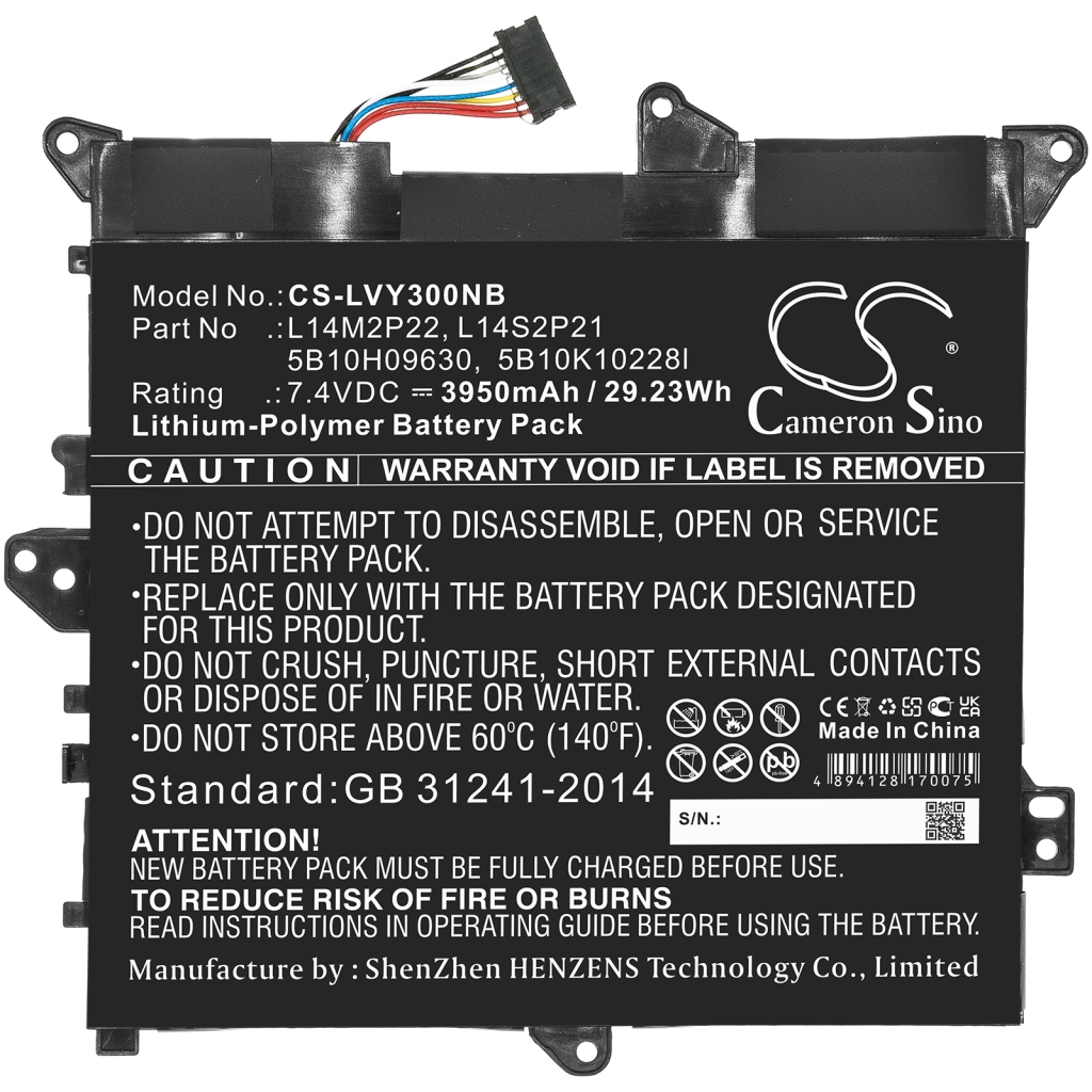 Batterie Sostituisce L14S2P21