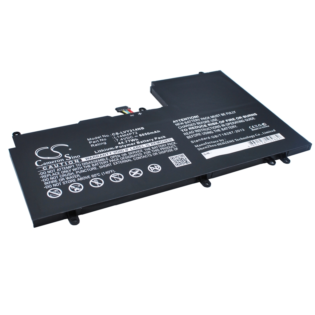 Sostituzione della batteria compatibile per LENOVO L14M4P72,L14S4P72