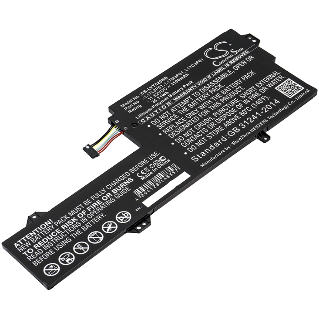 Sostituzione della batteria compatibile per LENOVO L17C3P61,L17L3P61,L17M3P61