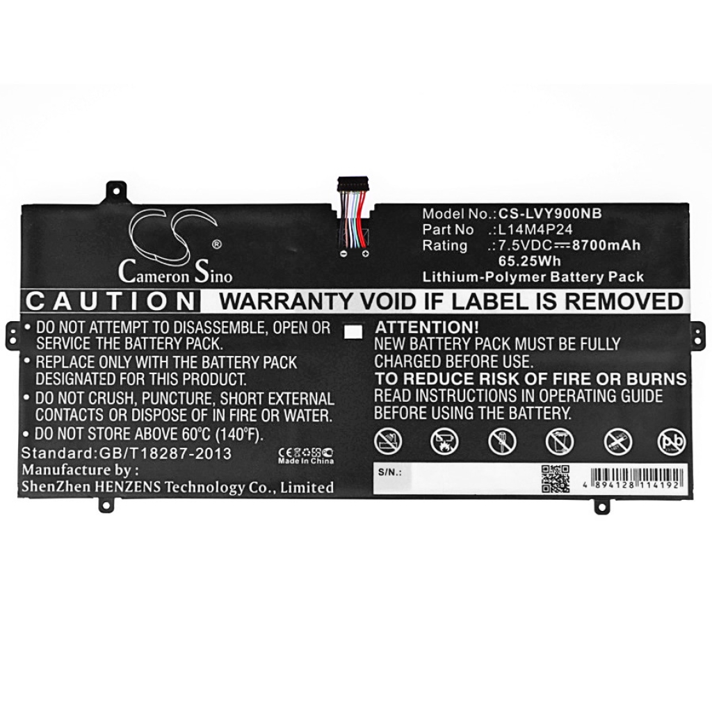 Batterie Sostituisce L14L4P24