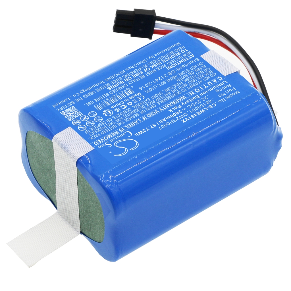 Sostituzione della batteria compatibile per Lawn expert 48150001,DW2SP0007