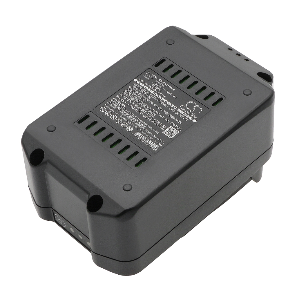 Sostituzione della batteria compatibile per Meister craft BBR 180LI-ION/5I(CNM)R18/65,BBR180