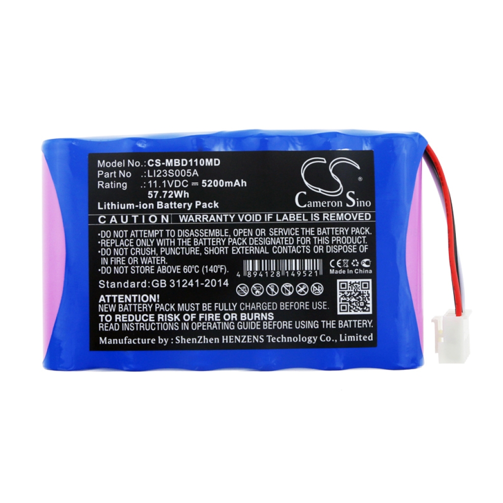 Sostituzione della batteria compatibile per Mindray LI23S005A