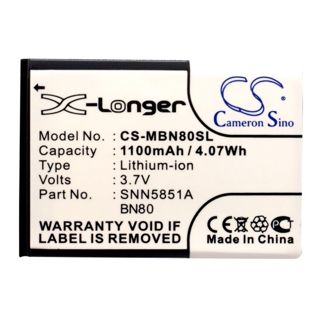 Battery Replaces SNN5851A