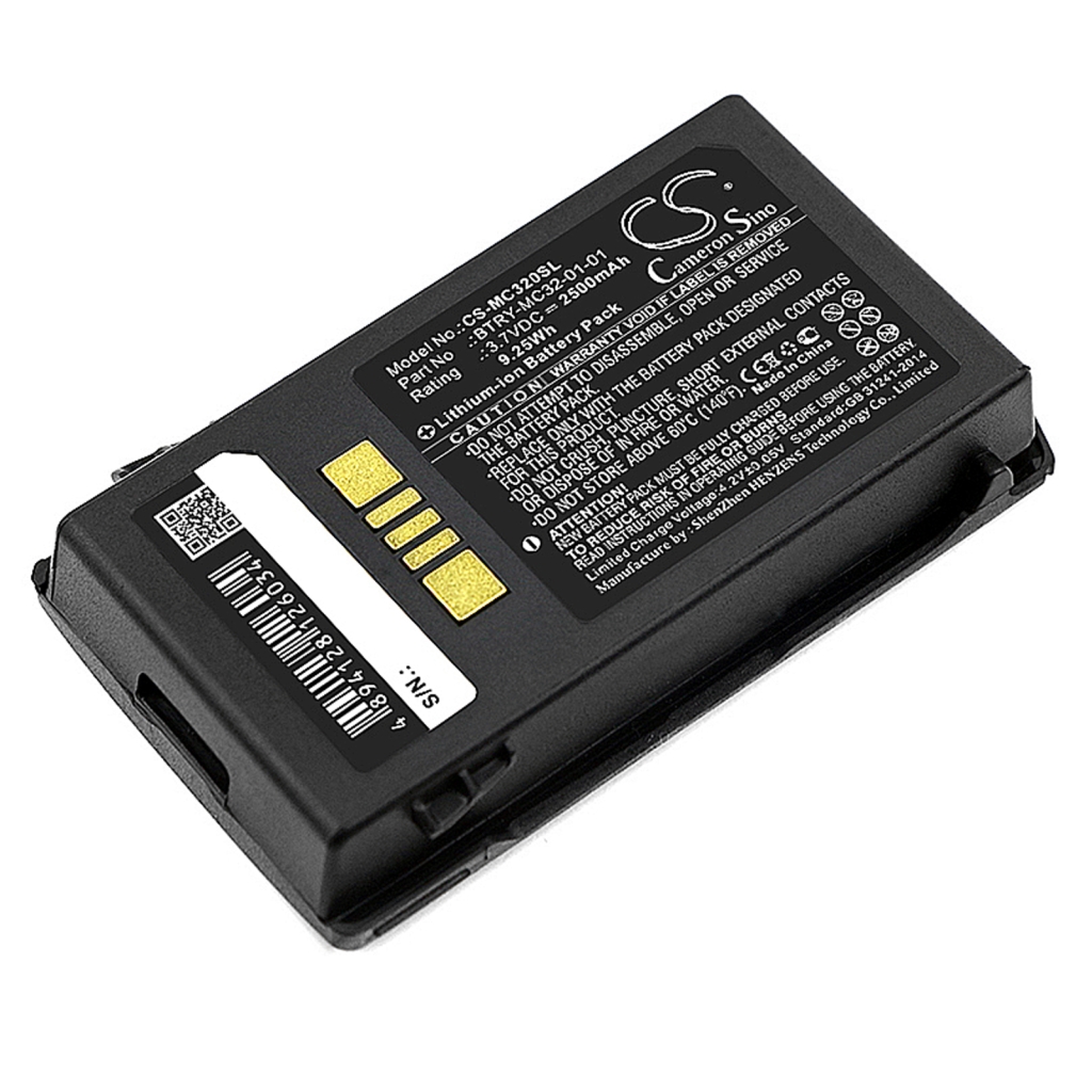 Codice a barre, batteria dello scanner Zebra MC3200