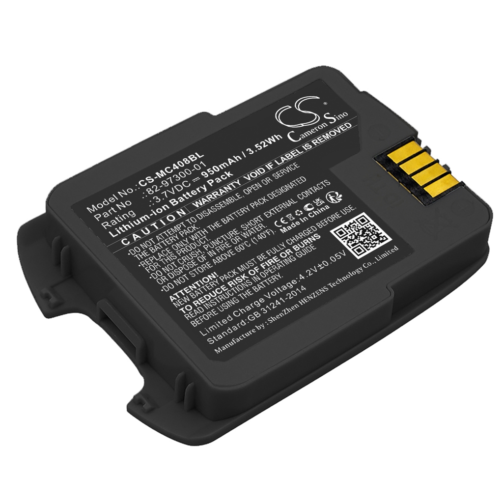 Codice a barre, batteria dello scanner Motorola CS-MC408BL