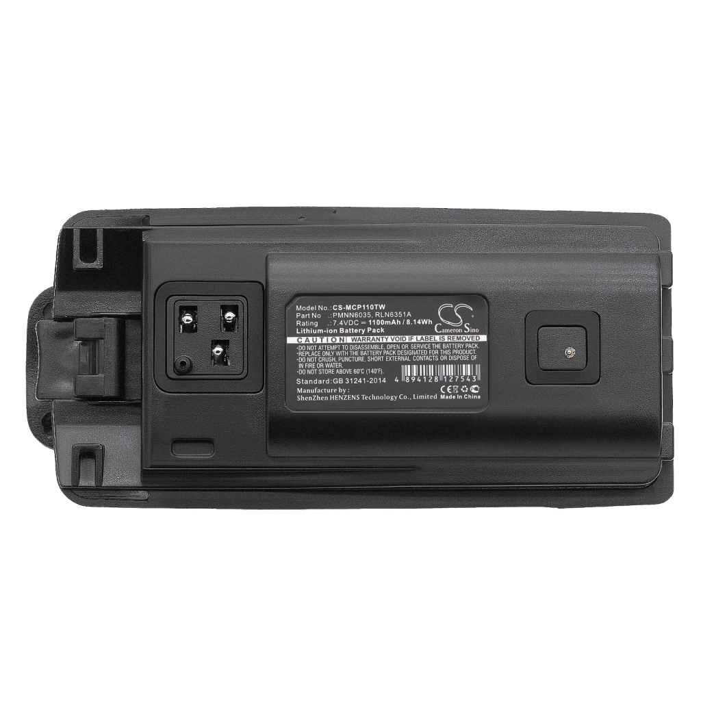 Sostituzione della batteria compatibile per Motorola 6080384X65,PMNN6035,RLN6351A