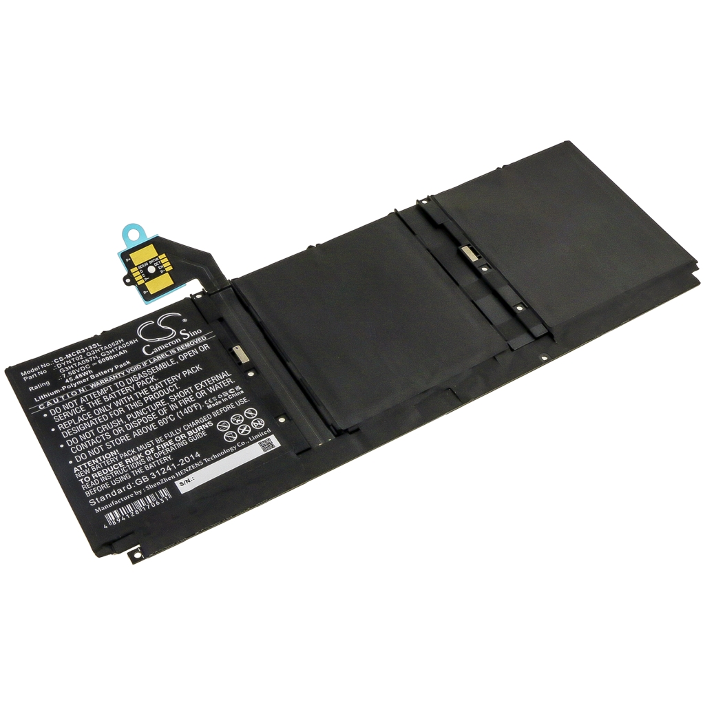 Batterie Sostituisce G3HTA057H