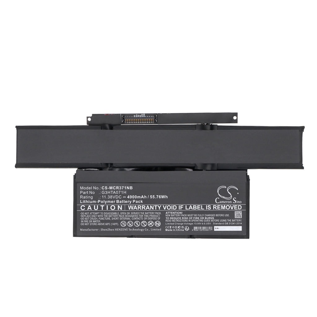 Notebook battery Microsoft CS-MCR371NB