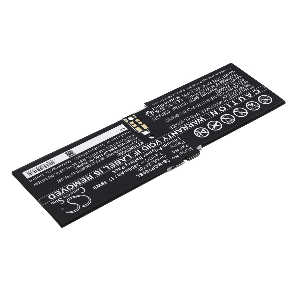 Batterie Sostituisce G3HTA044H