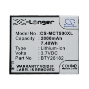 CS-MCT500XL<br />Batterie per   sostituisce la batteria BTY26182