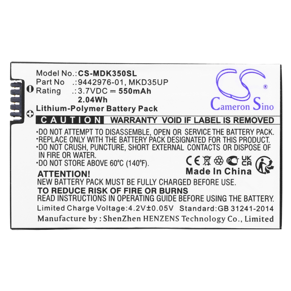 Batterie Sostituisce 9442976-01