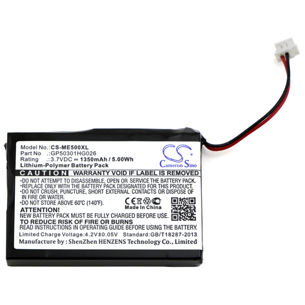 Sostituzione della batteria compatibile per SkyGolf GP50301HG026