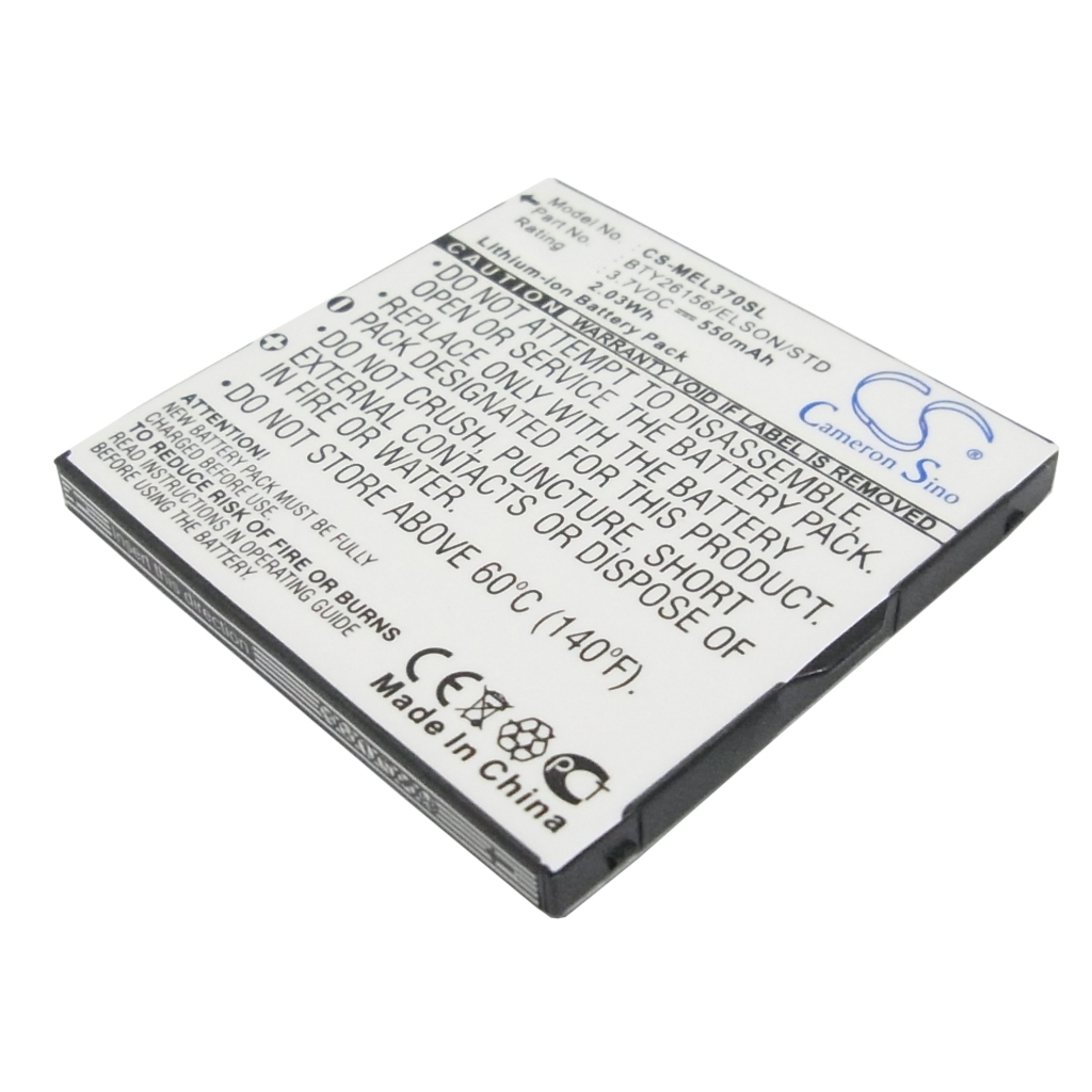 Sostituzione della batteria compatibile per Elson BTY26156/ELSON/STD