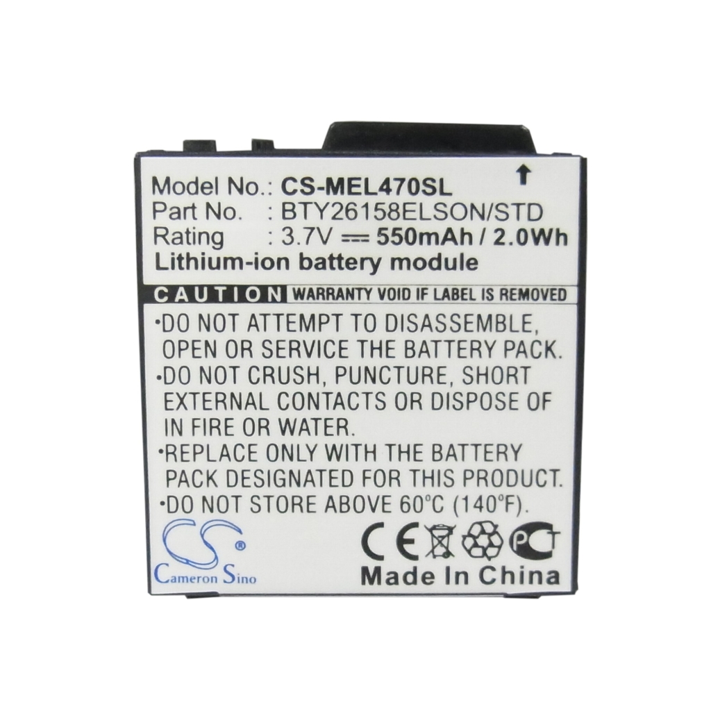 Batterie Batteria del telefono cellulare CS-MEL470SL