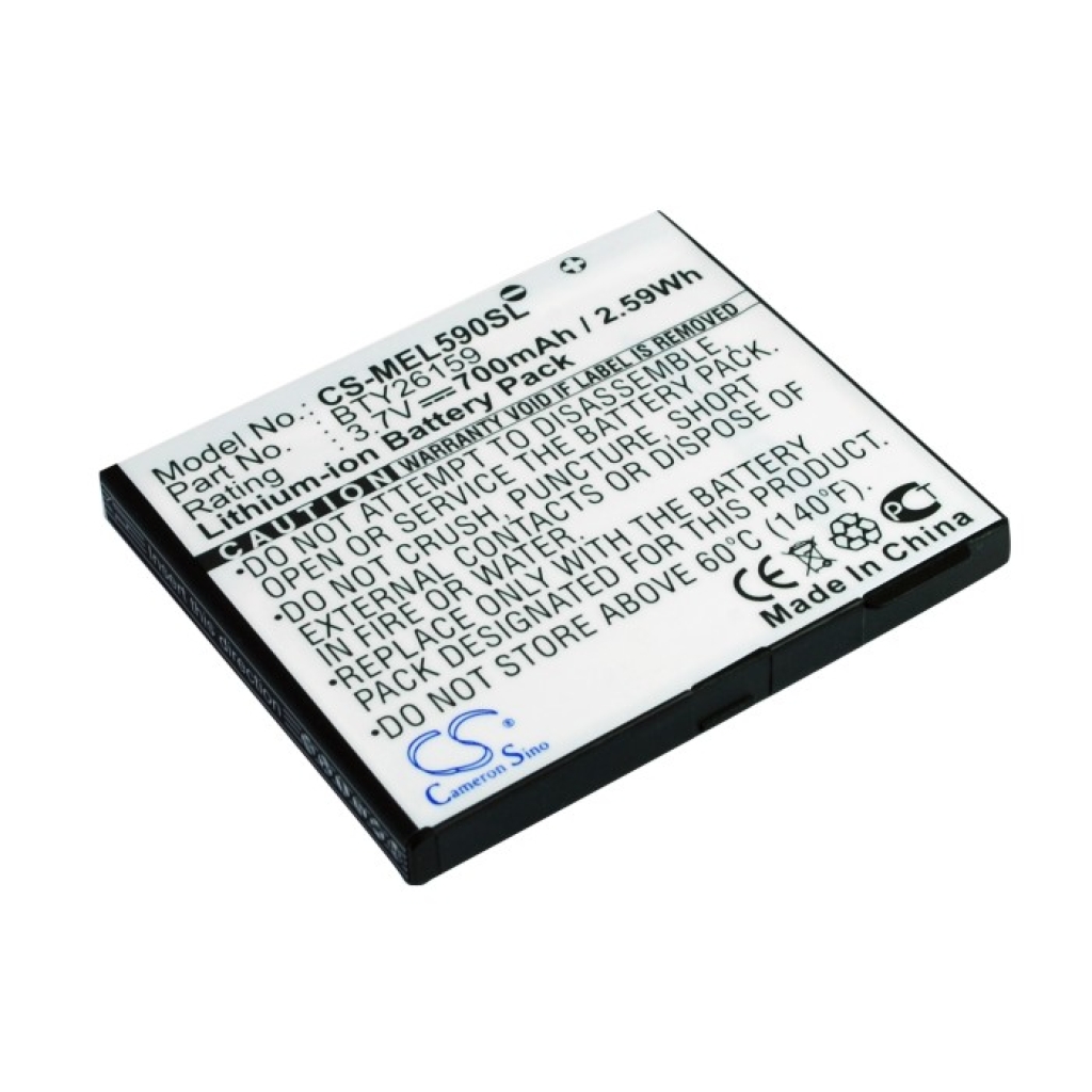 Sostituzione della batteria compatibile per Emporia BTY26159,BTY26159ELSON/STD