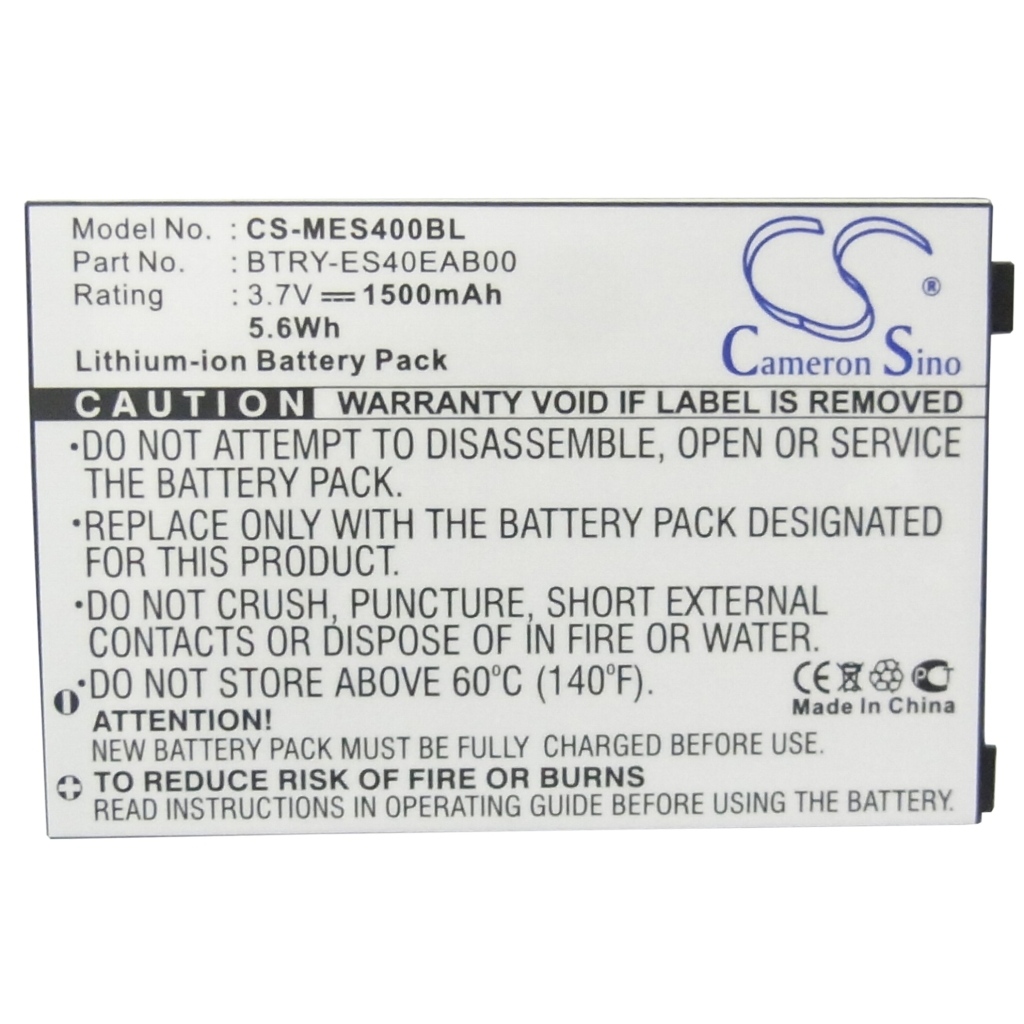 Batterie Sostituisce BTRY-ES40EAB00