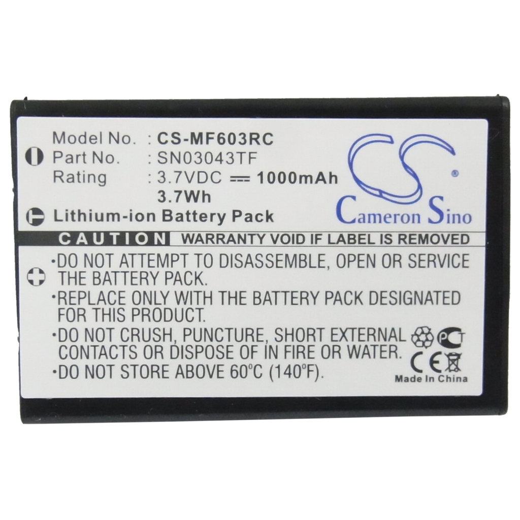 Battery Replaces SN03043TF