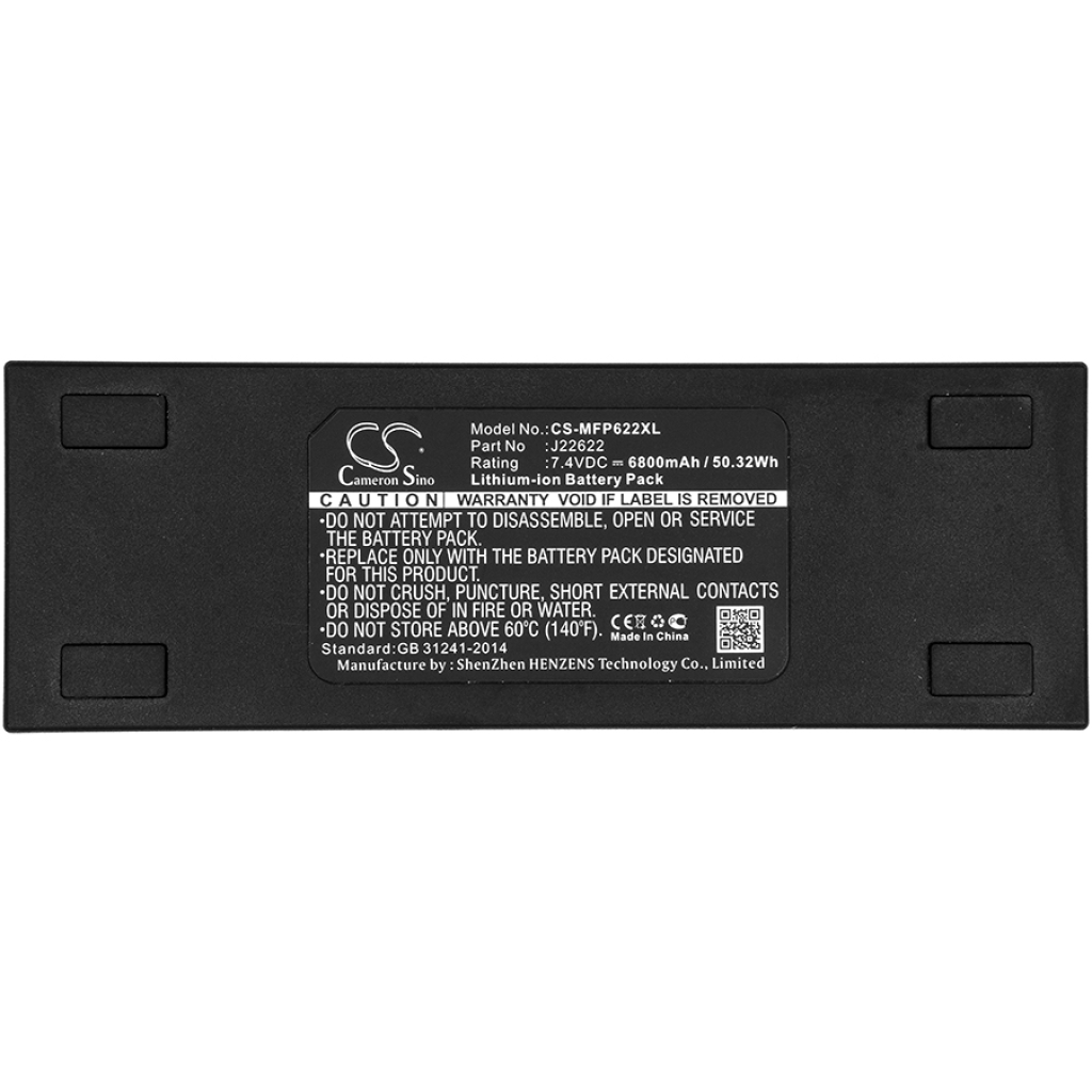 Batteria senza fili dell'auricolare Mackie CS-MFP622XL