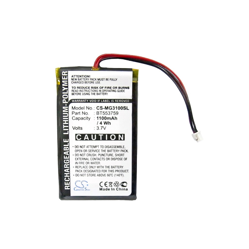 GPS, Navigator Battery Typhoon CS-MG3100SL