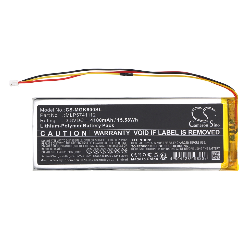 Batterie Sostituisce MLP5741112